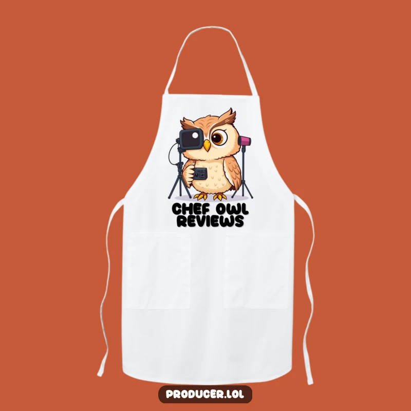 Funny Giggling Owl Apron: Studio Footage Review, Hilarious Kitchen & Chef Gift