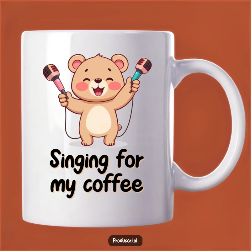 Funny Bear Cub Juggling Mug: Star Performer for Your Morning, Perfect Funny Gift!