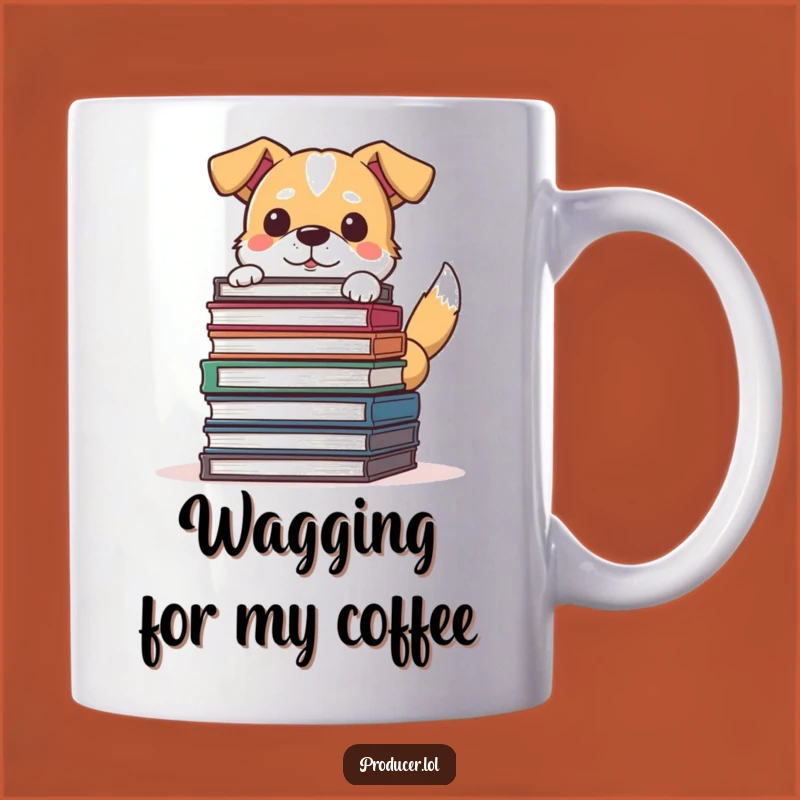 Funny Dog Filmmaker Mug: Hilarious Gift for Canine & Movie Lovers