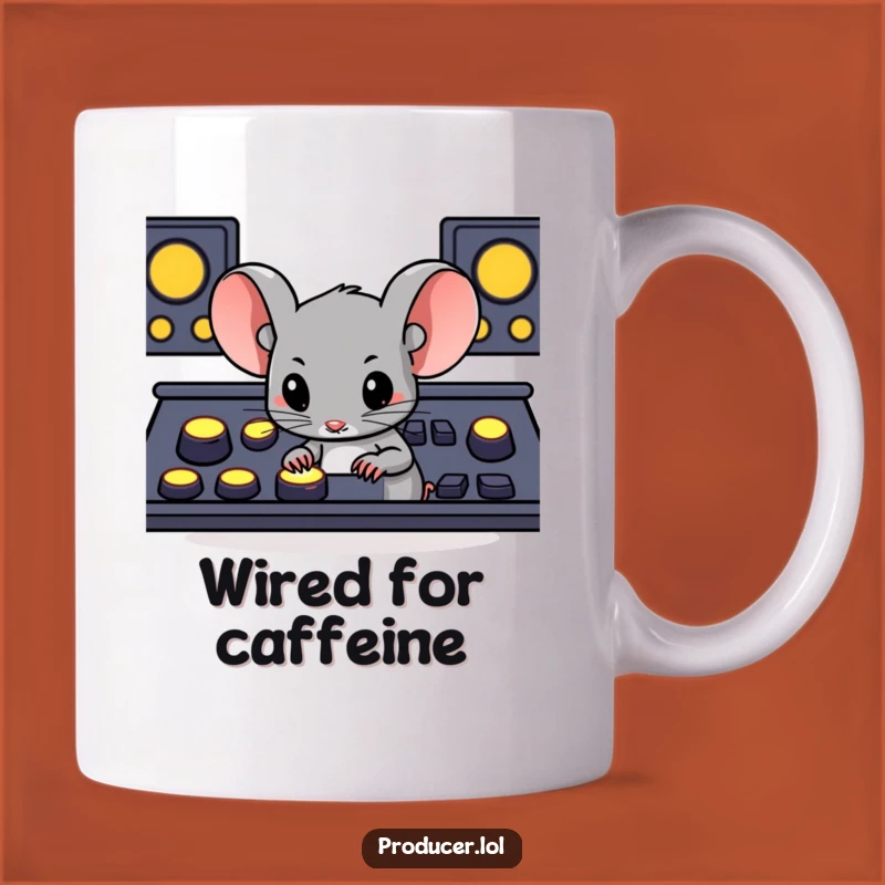 Funny Mouse Console Mug: Hilarious Gamer Gift for Determined Players