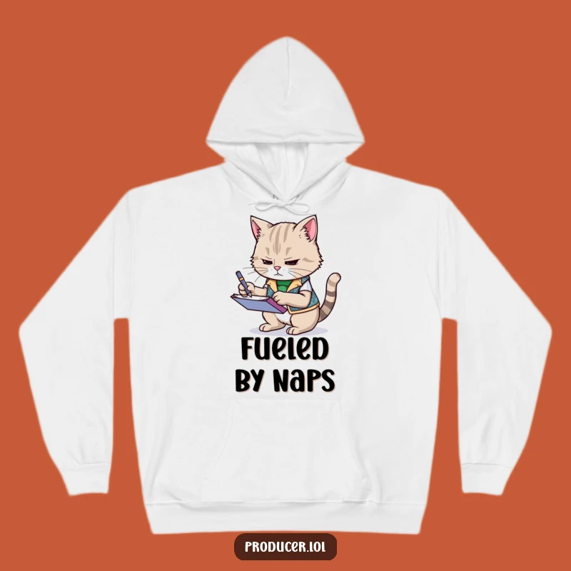 Funny Cat Hoodie: Warm & Cozy Note-Taker Style, a Hilarious Gift for Winter