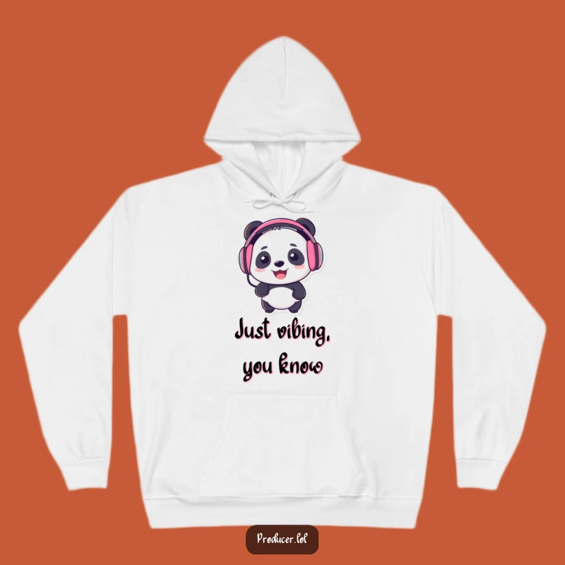 Funny Panda DJ Hoodie: Cozy and Cool Music Lover Sweatshirt