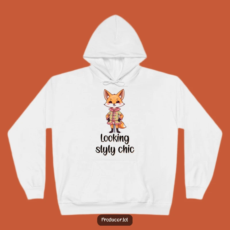 Funny Fox Hoodie: Cozy Style While Designing a Hilarious Costume, Ideal Gift