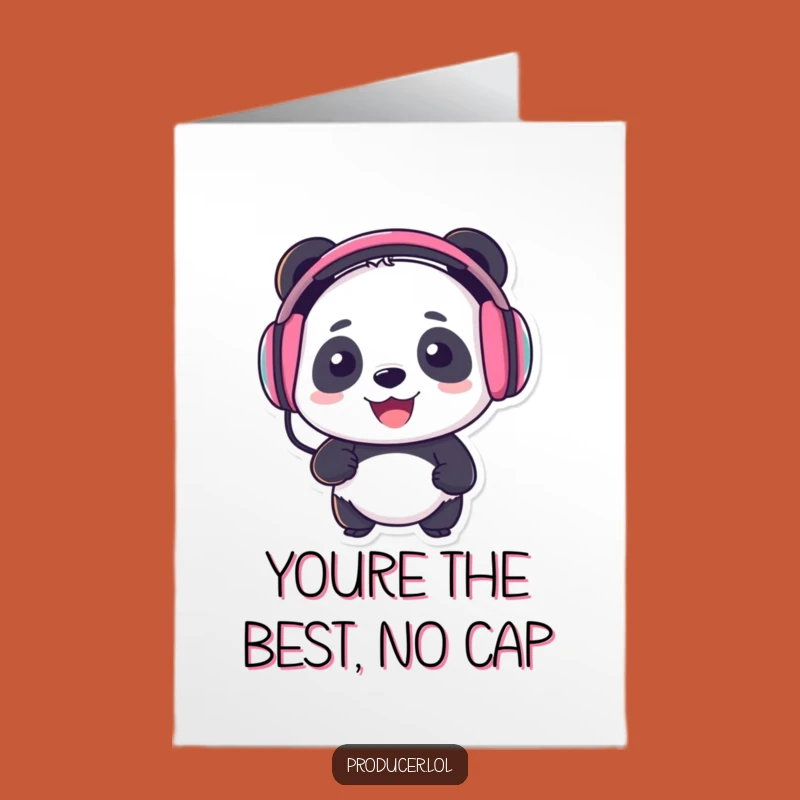 Free Printable Panda Thank You Card: Funny Downloadable Gift of Gratitude