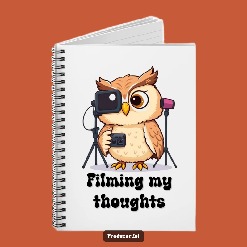 Funny Giggling Owl Notebook: Studio Footage Review, Hilarious Journal & Gift