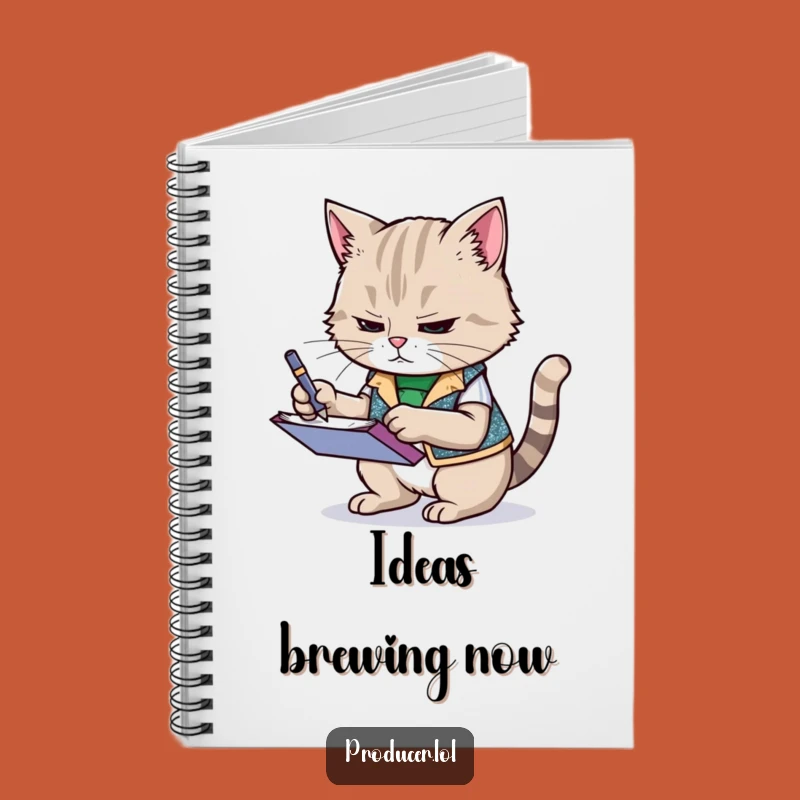 Funny Cat Notebook: Determined Writer's Journal, a Hilarious Gift for Ideas