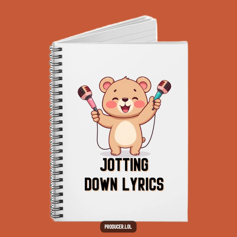 Funny Bear Cub Juggling Notebook: Plan Your Performance, Clever Funny Gift!