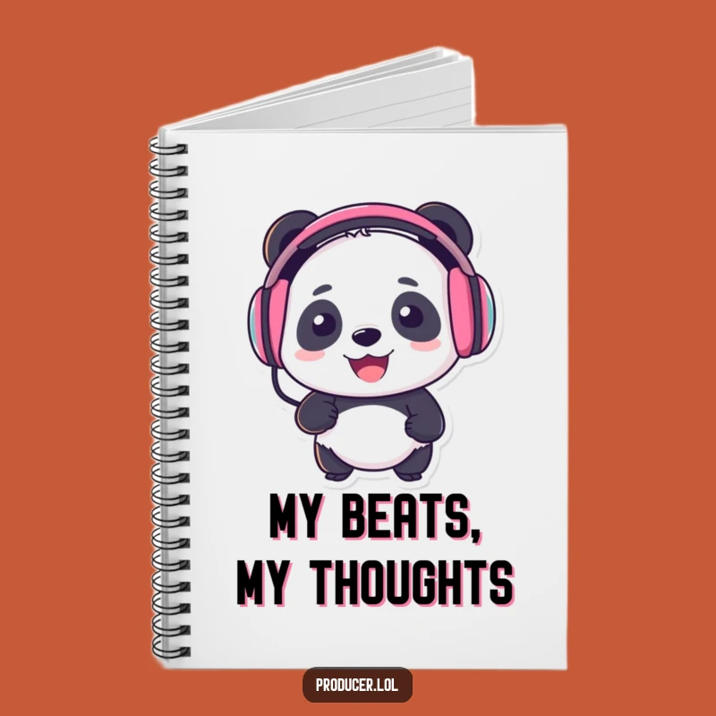 Funny Panda DJ Notebook: Perfect for Music Lovers' Notes and Ideas