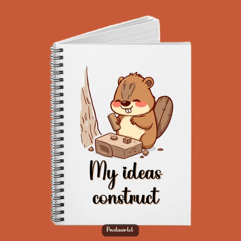 Funny Beaver Notebook: Jot Down Ideas for Hilarious Set Pieces, Creative Gift
