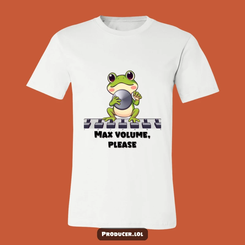 Funny Frog DJ T-Shirt: Turn Up the Volume with Awesome Graphic Tee